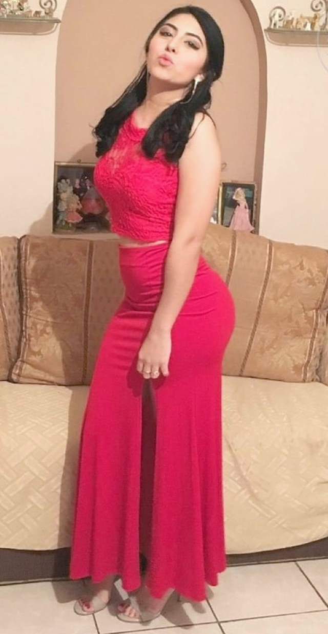 hot indian beauty in red hot dress