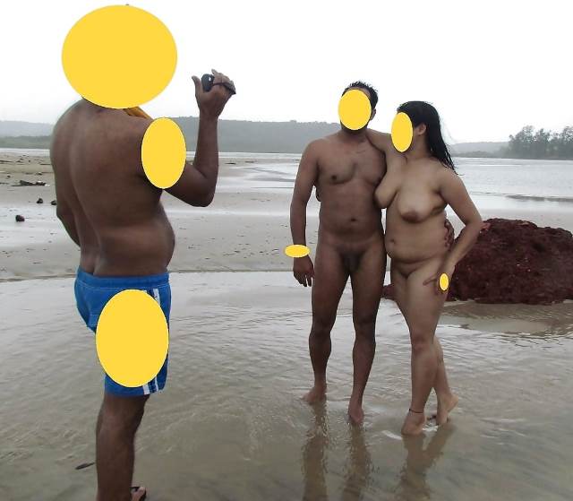 beach me nude hot photos click karwate desi sexy couple