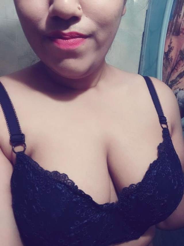 real boob in bra