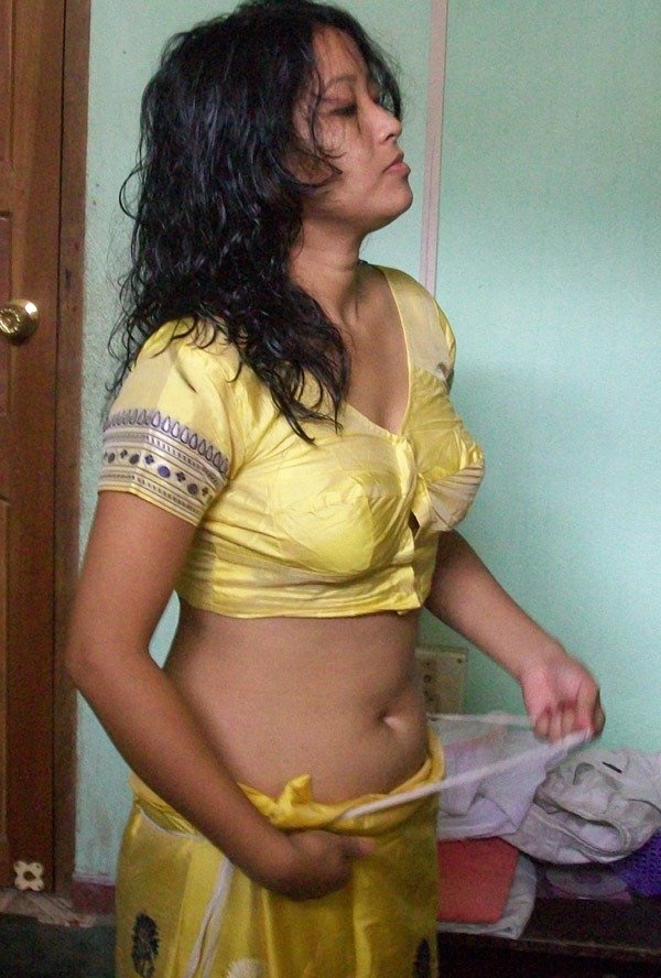 Desi girl in a saree
