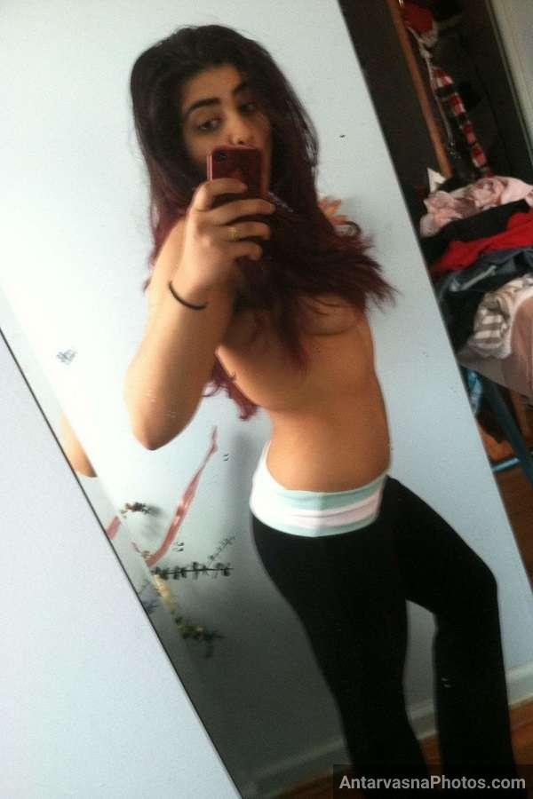 hot nri girl sexy figure selfie 3