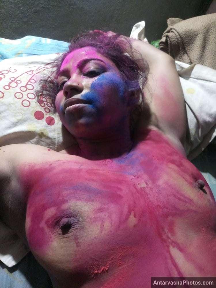 bihari bahan ke sath sexy holi