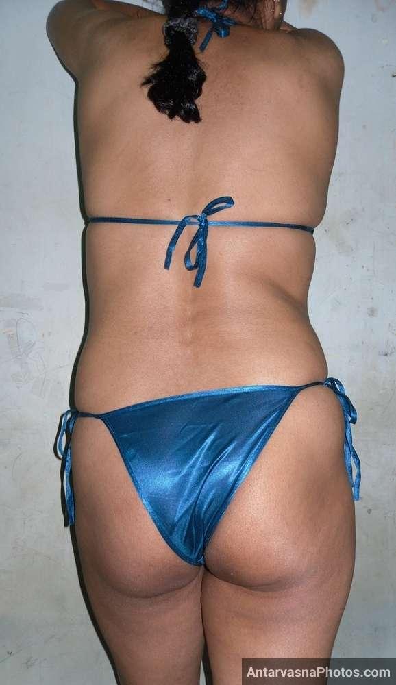 blue bra panties wali hot aunty sexy pics 4