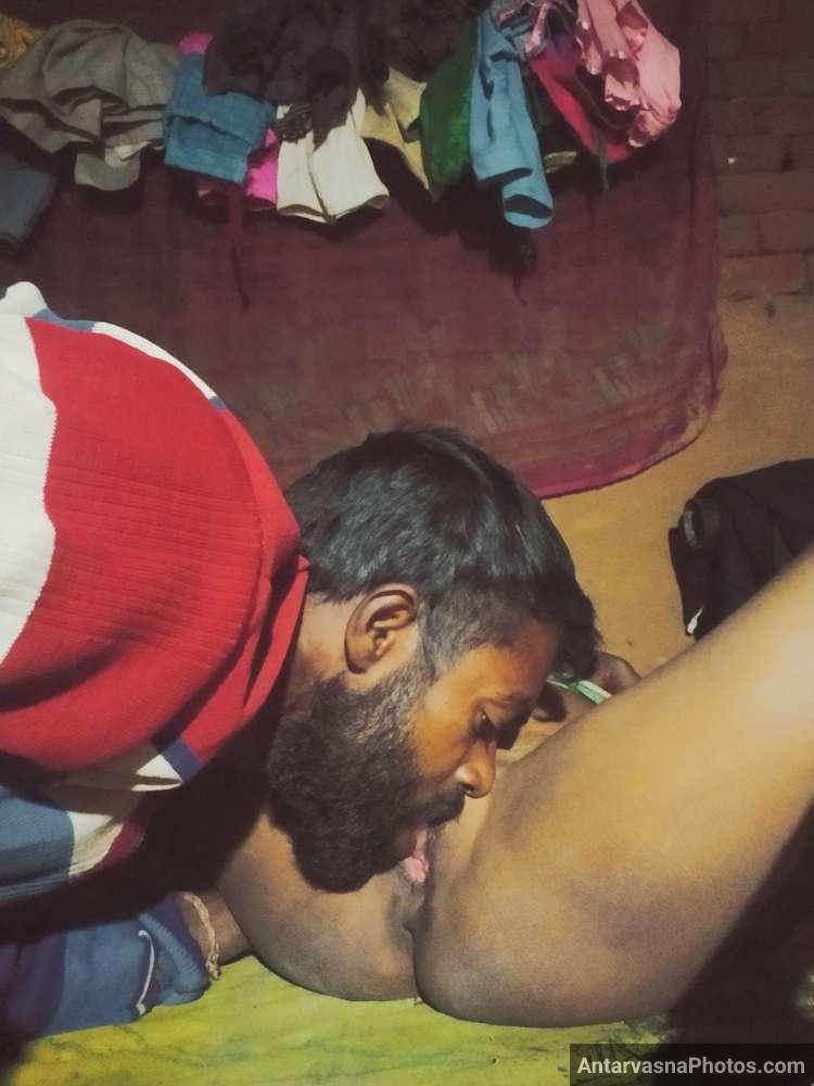husband ne wife ki chut chati