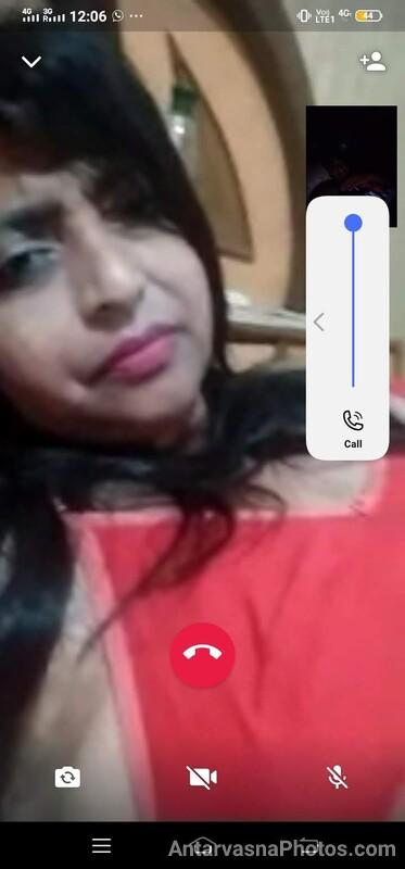 hot indian milf aunty nude video call pics 1
