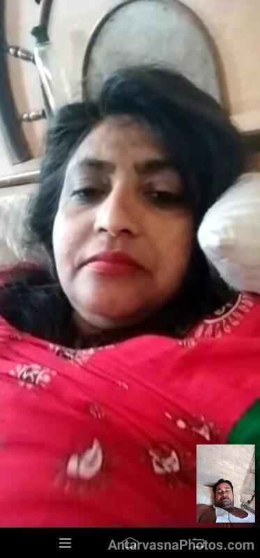 hot indian milf aunty nude video call pics 12