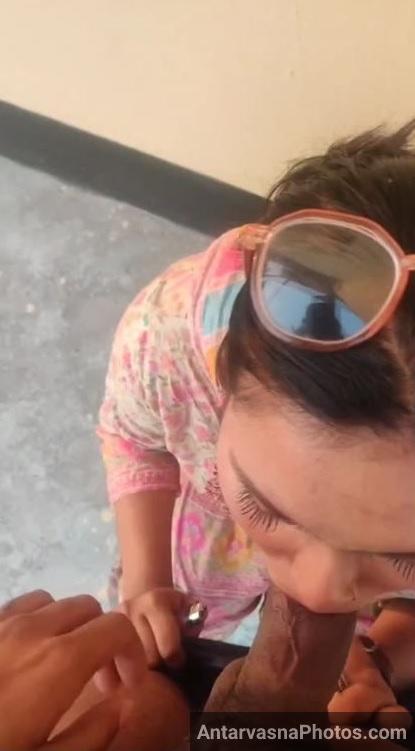 haryana bhabhi ne chhat par lund chusa 7