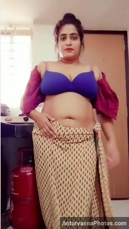hot housewife sexy saree nudes 3