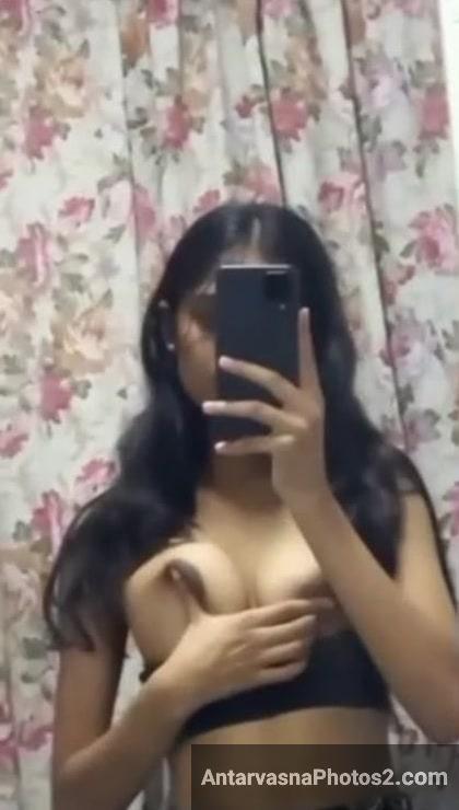 desi college girl nude boobs selfies 6