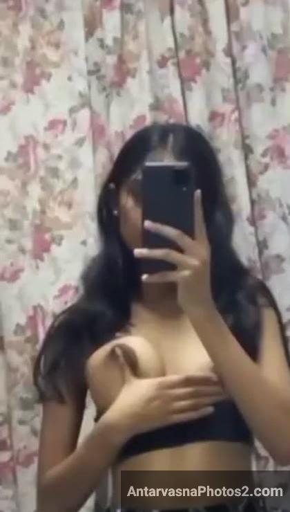 desi college girl nude boobs selfies 5